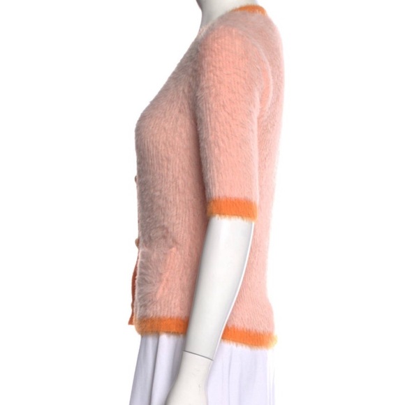 L'agence Susie Knit Fuzzy Cardigan NWOT - Picture 6 of 8